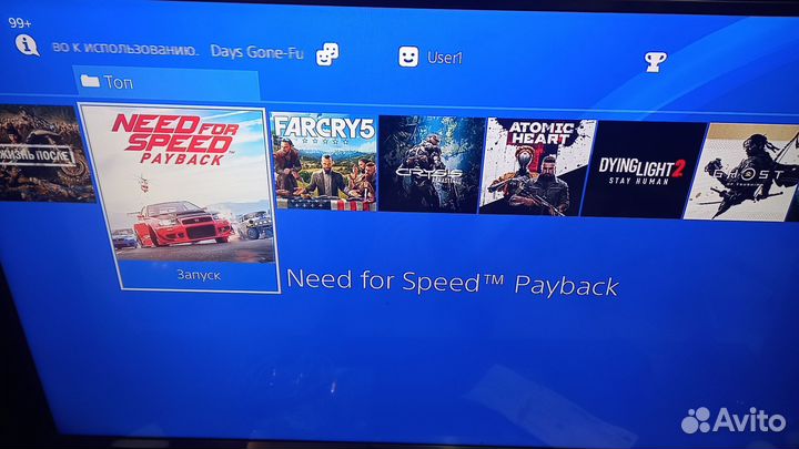 Sony PS4 слим 1тб прошита