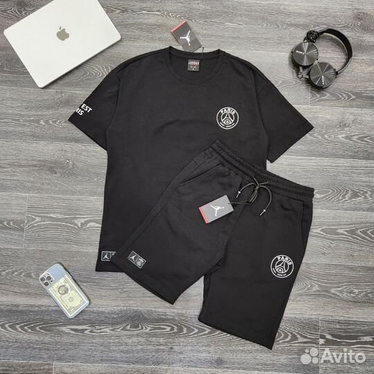 Футболка и шорты nike psg