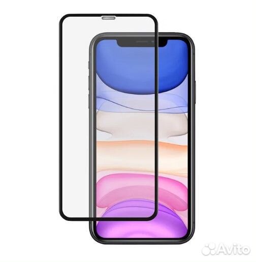 Защитное стекло 3D с сеточкой XR/11