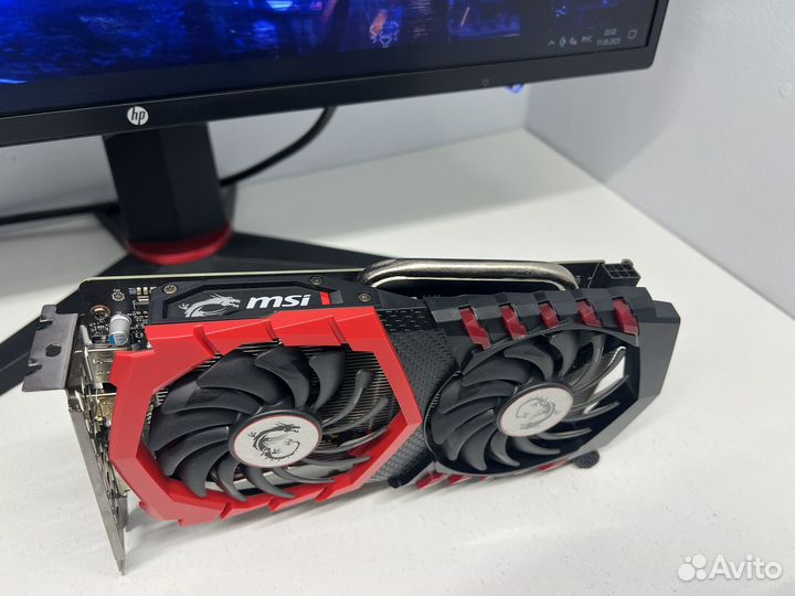 Топовая видоекарта MSI GTX 1050 TI