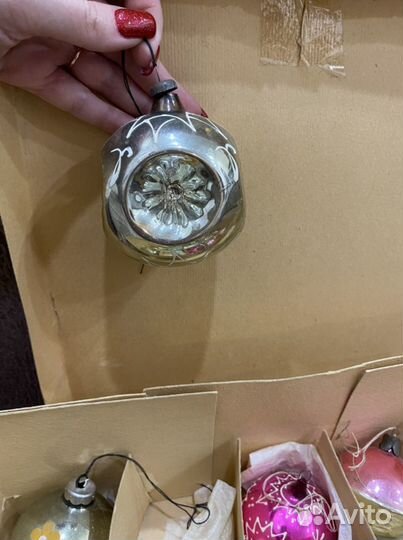 Елочные шары СССР