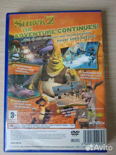 Игровой диск на ps2