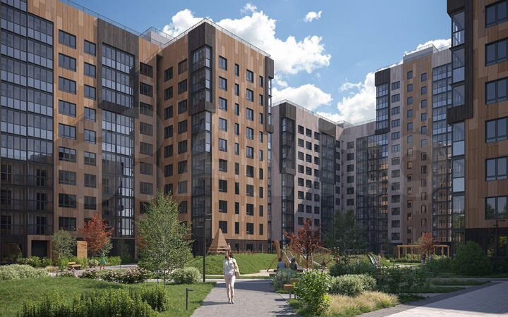 3-к. квартира, 61,6 м², 14/14 эт.