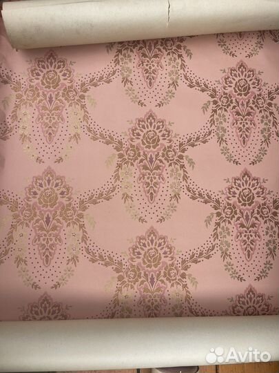 Винтажные обои СССР бумажные