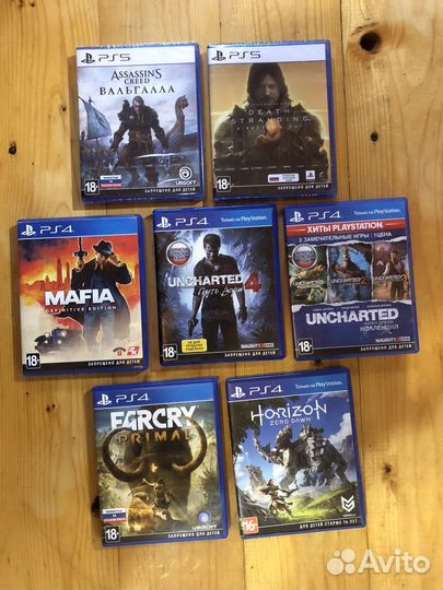 Игры на PS4 и PS5