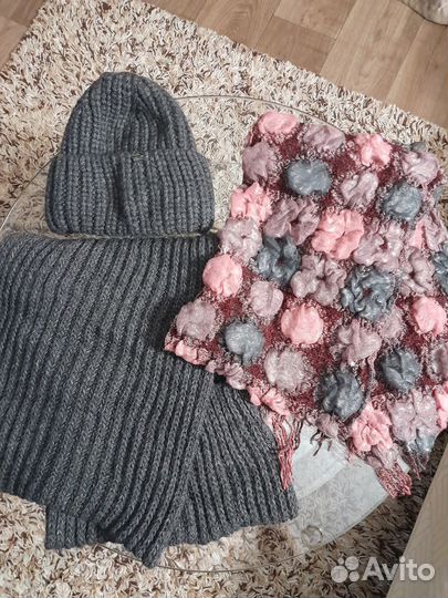 Шапка вязанная женская