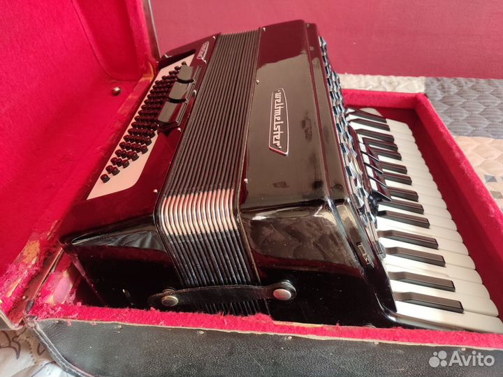 Аккордеон weltmeister 3/4 serino