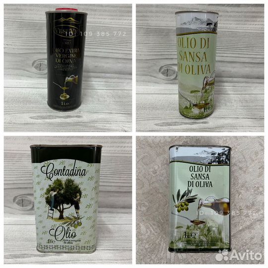 Оливковое масло 5л/1л Италия