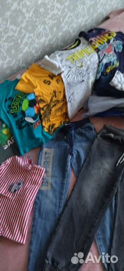 Пакет одежды на мальчика 5-6лет