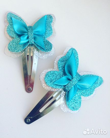 Бабочка бантики заколки