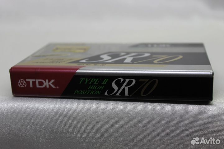 Аудиокассета TDK SR 70.TypeII.Запечатанная