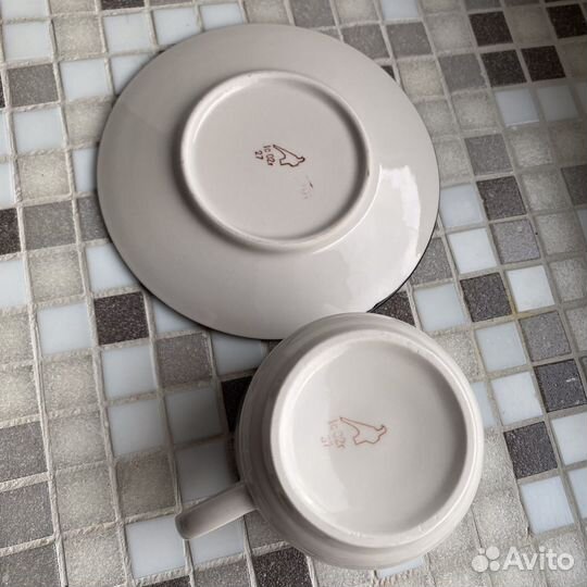 Чайная пара Дулево Супрематизм