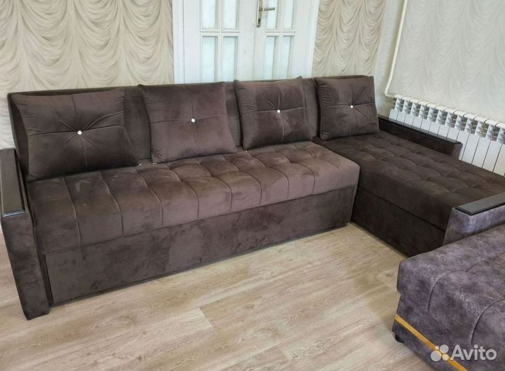 Угловой диван раскладной на заказ