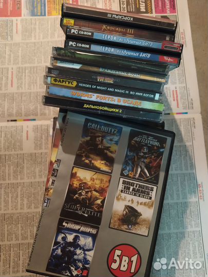 Компьютерные игры диски