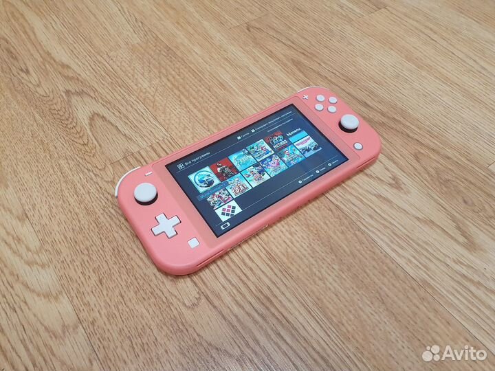 Прошитая Nintendo Switch lite (чип PicoFly) 160gb