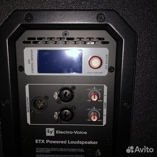 Активные колонки Electro - Voice etx-35p-eusub