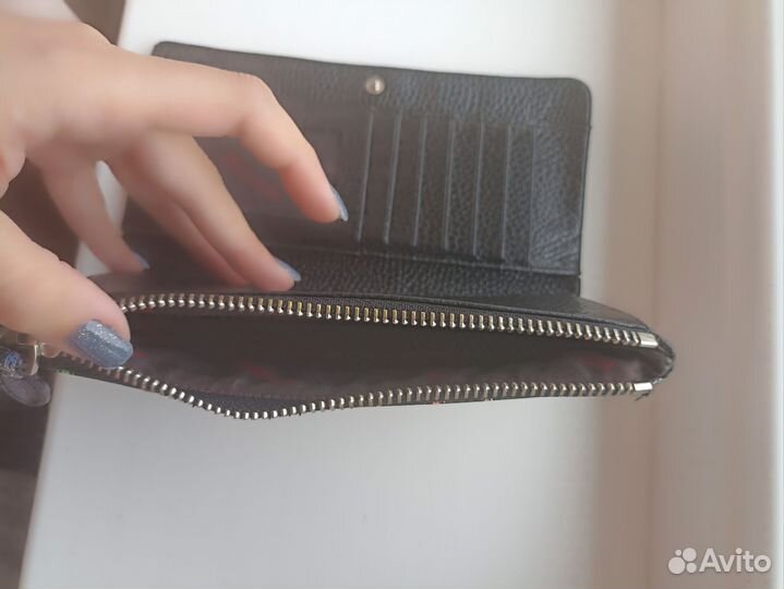 Комплект кошелёк, обложка для документов и ключниц