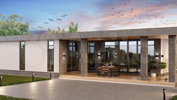 Дом 210,5 м² на участке 10 сот.