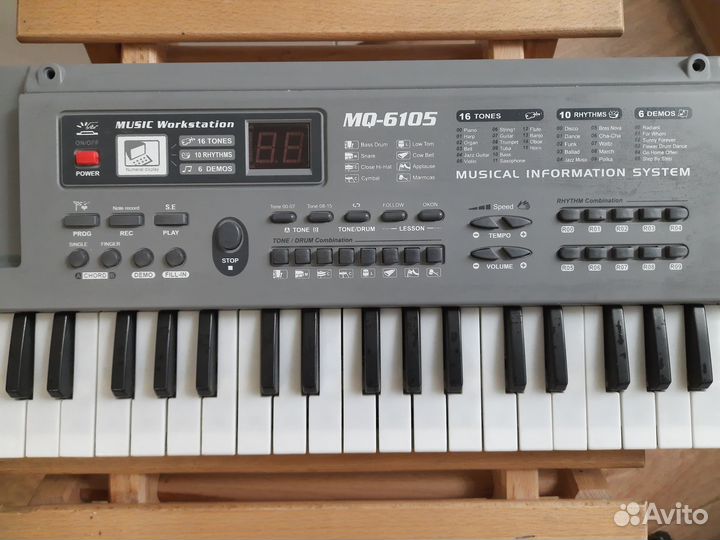 Синтезатор детский учебный MQ6105