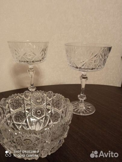 Ваза хрустальная СССР