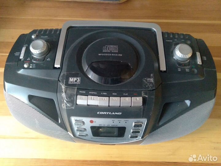Mp3 CD radio cassette магнитофон Cortland