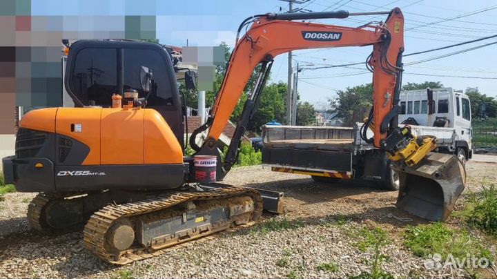 Мини-экскаватор DOOSAN DX55, 2021