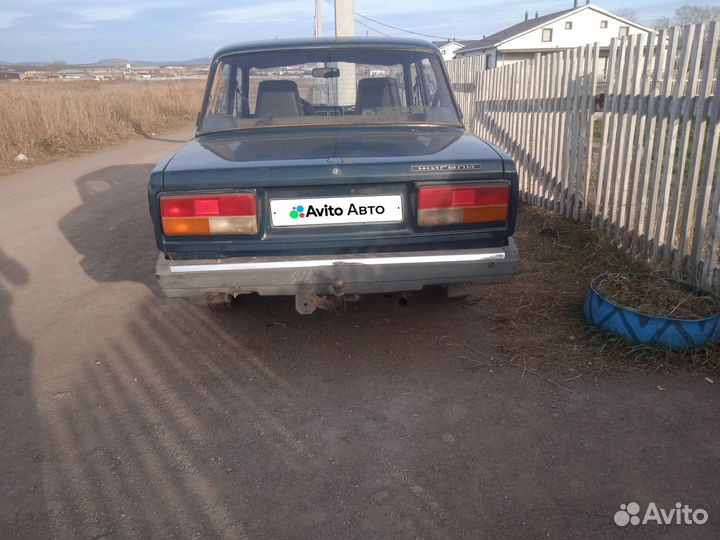 ВАЗ 2107 1.6 МТ, 1999, 99 999 км