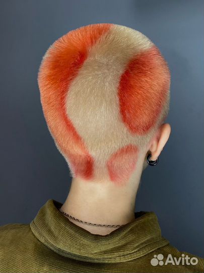 Модель на окрашивание и стрижку