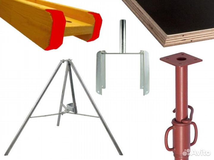 Комплект опалубки перекрытия в apeндy