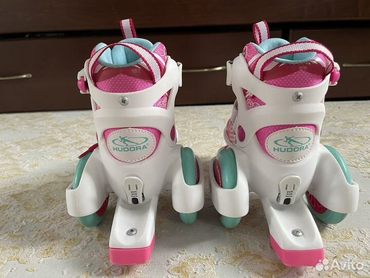 Роликовые коньки детские раздвижные