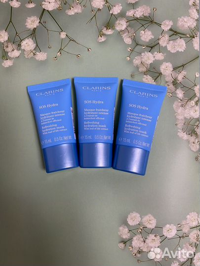 Маска для лица Clarins Sos Hydra Mask