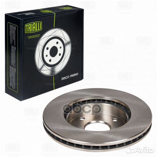 Диск тормозной перед DF062202 Trialli