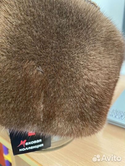 Шапка норковая женская новая