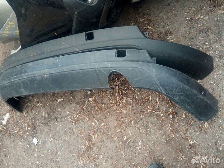 Юбка заднего бампера Ford Focus 3 Hatchback