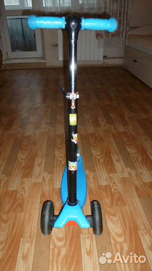 Самокат детский трехколесный бу