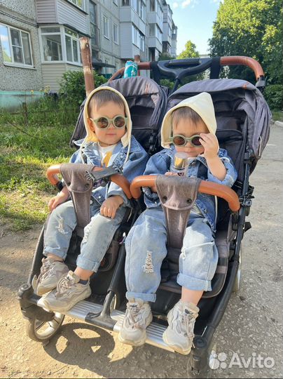 Прогулочная коляска для двойни или погодок