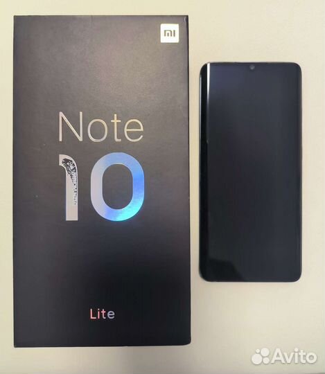 Телефон Xiaomi mi note 10 lite