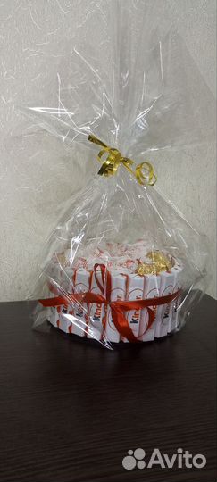 Торт из киндера. Сладкий букет. Сладкий подарок