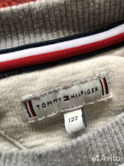 Tommy Hilfiger свитшот/платье 122/6-7