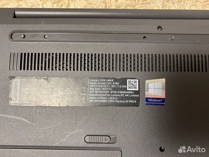 Ноутбук Lenovo V330-14IKB