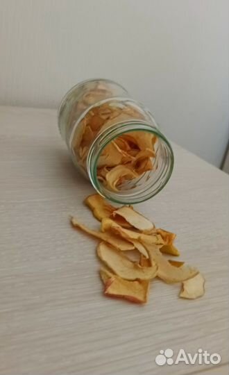 Яблочные чипсы