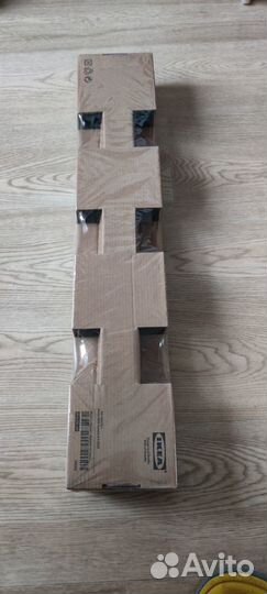 Стеклянная полка в ванную Lillholmen IKEA