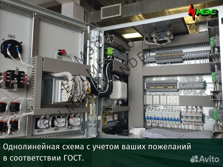 Сборка электрощитов, сборка щита, проект щита