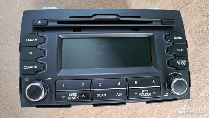 Автомагнитола Kia Sportage 3