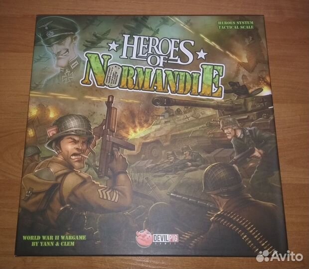 Игра. Варгейм, Heroes of Normandie +Pegasus Bridge