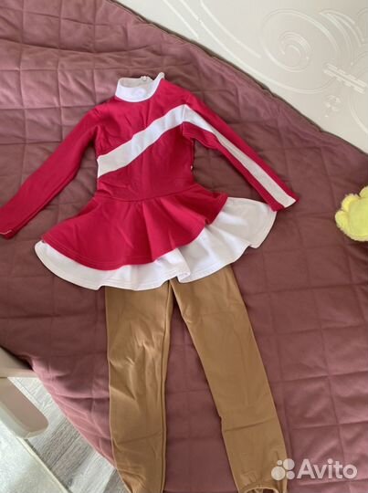 Платье и легенсы для фигурного катания