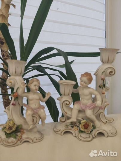 Старинные подсвечники