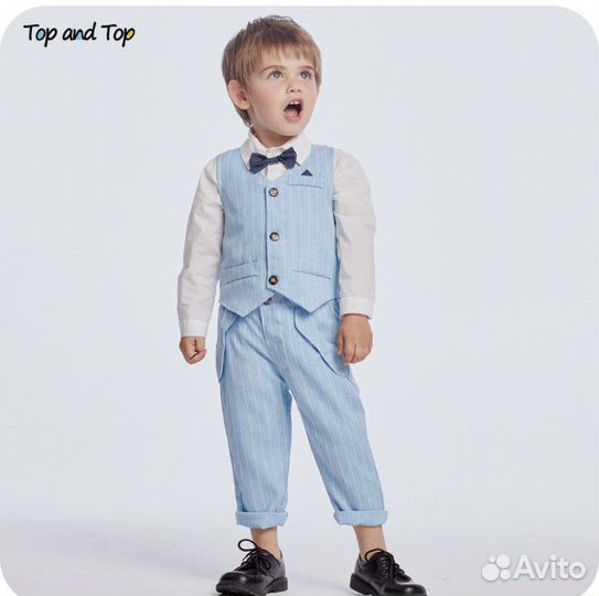 Костюм-тройка для мальчика напрокат