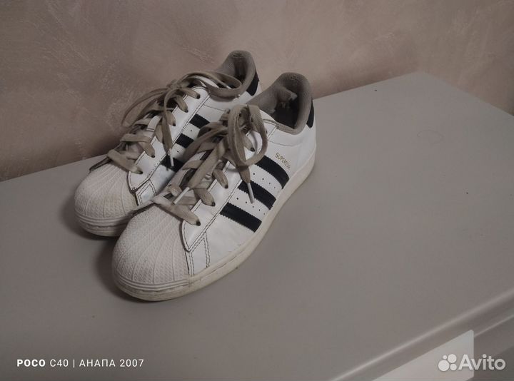 Кеды Adidas superstar 39