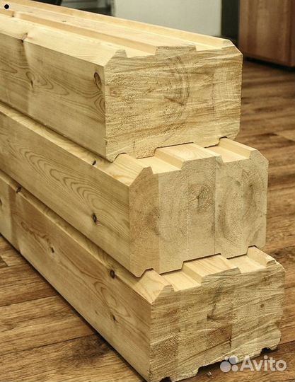 Профилированный брус естественной влажности